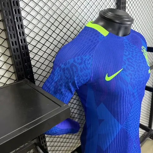 2025/2026 Langarm Player Version Brasilien Auswärts Fußballtrikot  — view 6