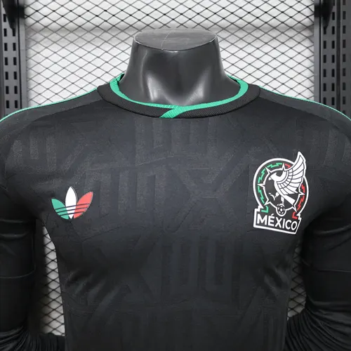 2026 Player Version Long Sleeve Mexico Third Football Shirt  — view 3