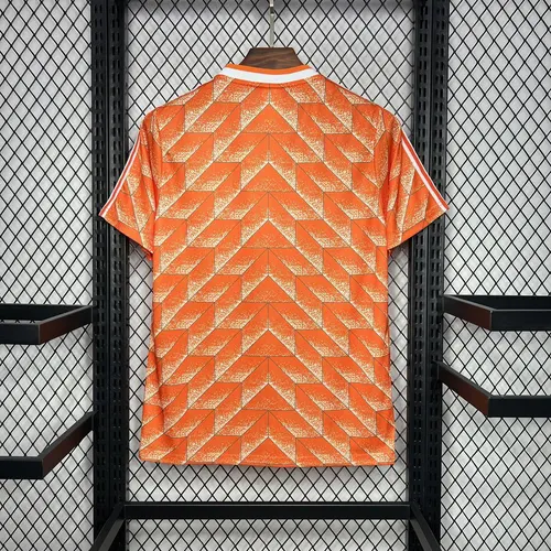 1998 Retro Netherlands National Team Home Football Shirt  — view 3