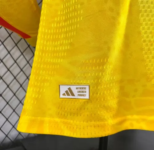 2026 Langarm Spielerversion Kolumbien Nationalmannschaft Heim-Fußballtrikot   — view 6