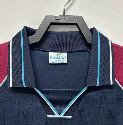Camisa de Futebol Retro West Ham United Casa 1999  — view 3