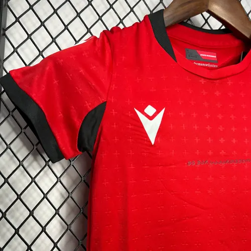 2024-2025 Troisième Maillot Extérieur Géorgie Football  Taille Enfant — view 4