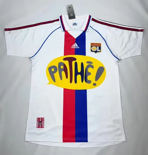 2000-2001 Maillot Domicile Rétro Lyonnais lande — view 1