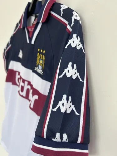 Camiseta Retro Manchester City Visitante 1997-1998  — view 7