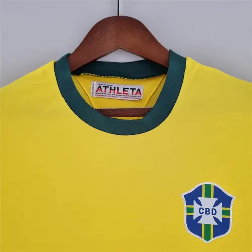 Camisa de Futebol Casa Brasil Retrô 1970 — view 3
