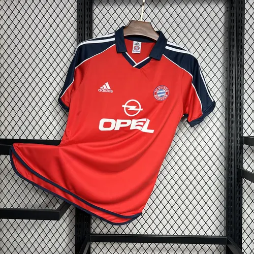 Maillot de football domicile rétro Bayern Munich 2000/2001 