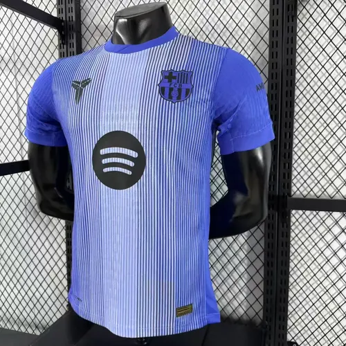 Camiseta de fútbol Entrenamiento Morado Barcelona Versión Jugador 2025/2026 Calidad Thai — view 9