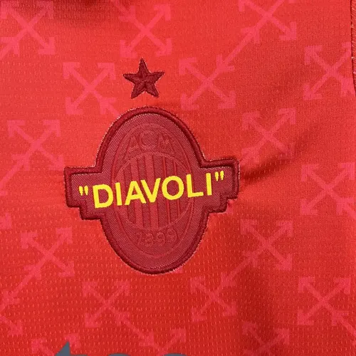 2025/2026 AC Milan Edición conjunta Camiseta de fútbol  Talla infantil — view 6