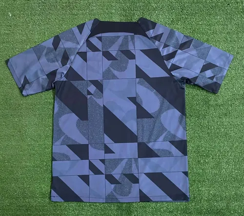 2023/2024 Barcelona Trainingsbekleidung Graues Trikot — view 2