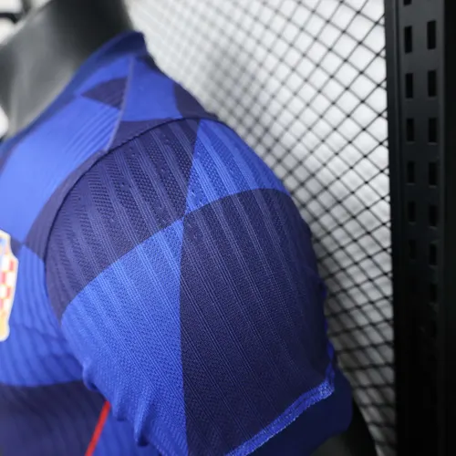 2024 Version Joueur Croatie Équipe Nationale Extérieur Maillot de Foot  — view 9