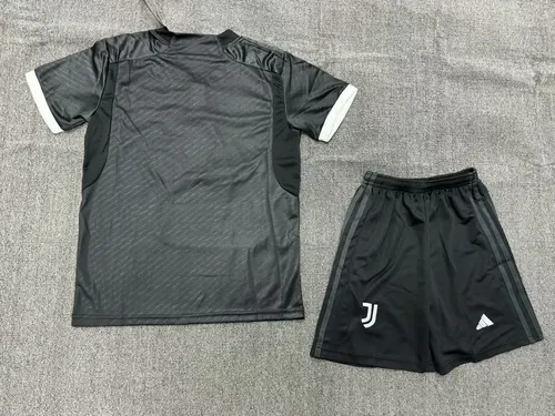 2023/2024 Juventus Camisa de Futebol Terceiro Visitante  Tamanho Infantil — view 2
