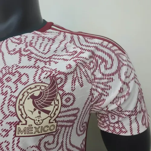 2022 FIFA World Cup Player Version Mexico Away Soccer Jersey — view 5