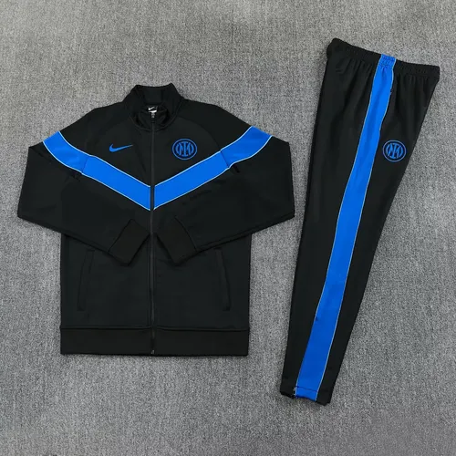 2026/2027 Inter Milan Full Zip Training Suite Black Football Jersey   — view 3
