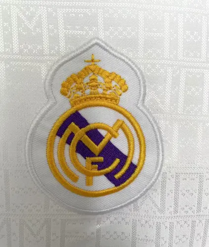 1988-1990 Retro Real Madrid Home Soccer Jersey  — view 5