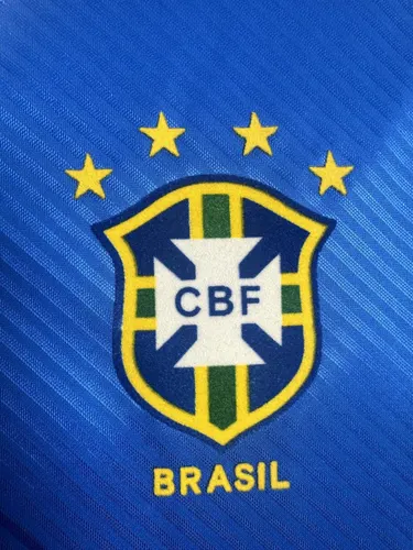 Maillot de football extérieur rétro Brésil 1996  — view 5