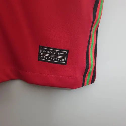 2020 Football Shirt Portugal Red Home — view 5