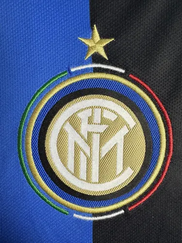 2009/2010 Retro Long Sleeve Inter Milan Home Football Jersey  — view 7