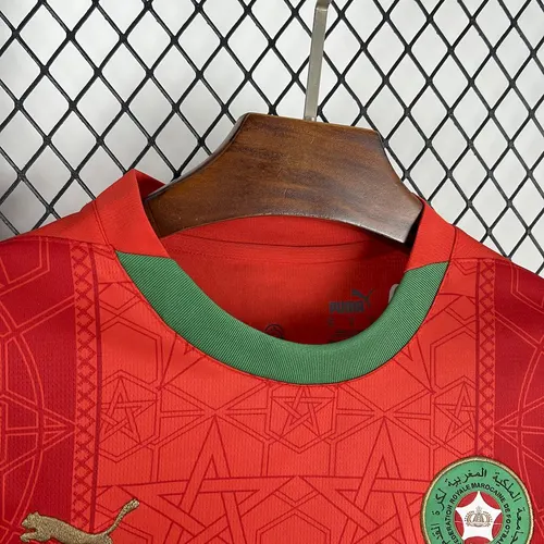 Camiseta de Fútbol Local 2025 de la Selección de Marruecos AAA calidad fan — view 8