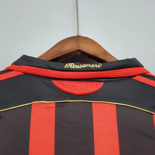 Camiseta Fútbol Retro AC Milan Local Manga Larga 2006/2007  — view 6