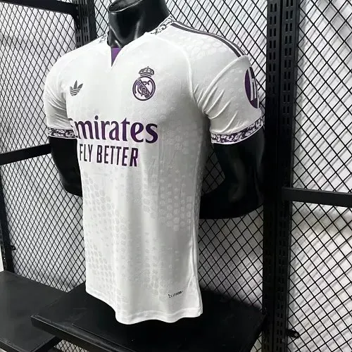 2026/2027 Version Joueur Édition 125ème Anniversaire Blanc 02 Maillot de Football Real Madrid  landaise — view 5