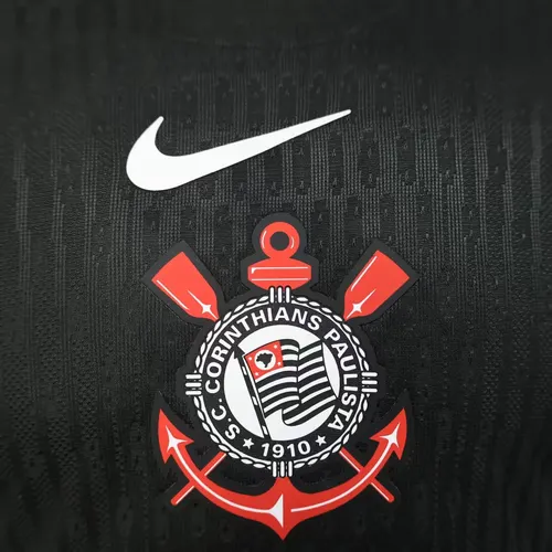 2025/2026 Manga Longa Versão Jogador Corinthians Camisa de Futebol Visitante  — view 4
