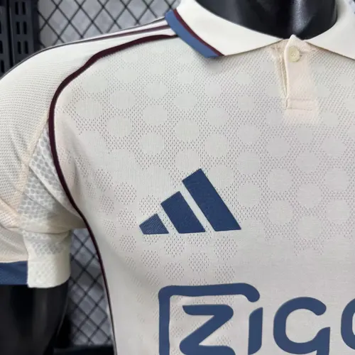 2025/2026 Versão Jogador Ajax Terceiro Fora Camisa de Futebol  — view 4