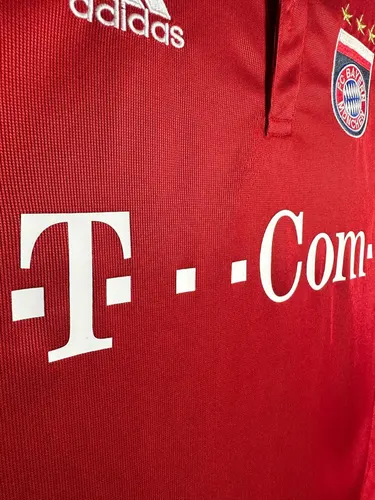 2005-2006 Retro Bayern Munich Home Football Jersey  — view 5