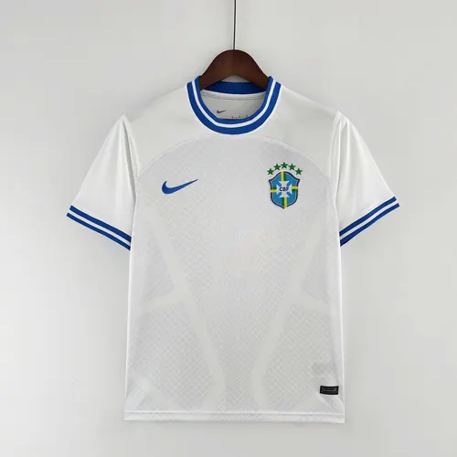 Camisa de Futebol 2022 Brasil Edição Conceito Branca — view 1