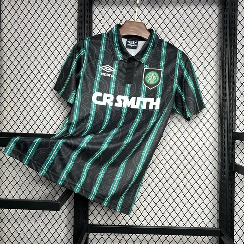 Camisa de Futebol Retro 1992/1993 Celtic Casa  — view 3