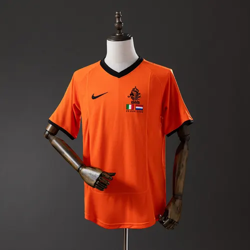 2000 Retro Netherlands National Team Home Jersey  — view 1