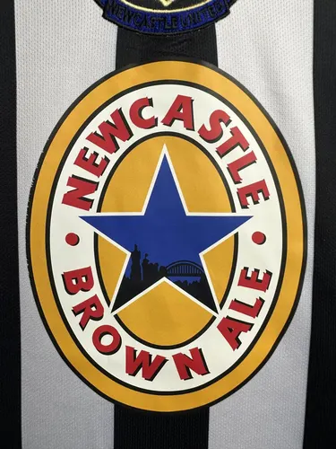 1997-1999 Retro Langarm Newcastle United Heim Fußballtrikot  — view 5