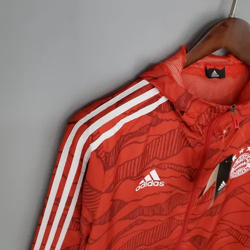 Coupe-vent maillot de football 2021/2022 Bayern Munich rouge  — view 5
