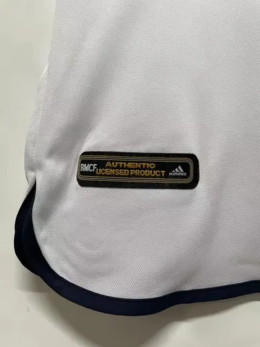 2000/2001 Retro Real Madrid Home Soccer Jersey  — view 5