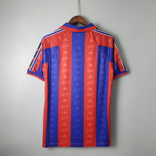 1996/1997 Retro Barcelona Football Shirt Home  — view 2