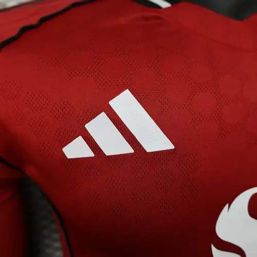 2025/2026 Langarm Spielerversion Manchester United Heimfußballtrikot  — view 4