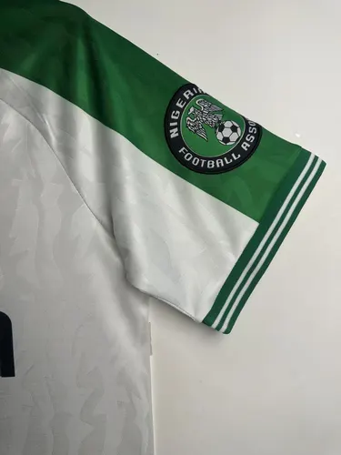 Camiseta de Fútbol Retro Visitante Selección Nacional de Nigeria 1996  — view 8