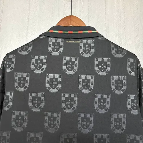 2026 Portugal Sonderausgabe Schwarz Fußballtrikot   — view 4