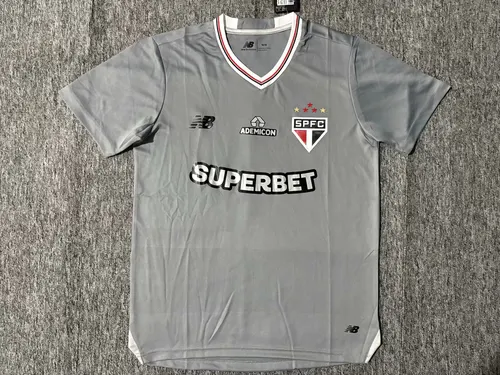 2025/2026 São Paulo Sonderausgabe Grau Fußballtrikot  — view 1