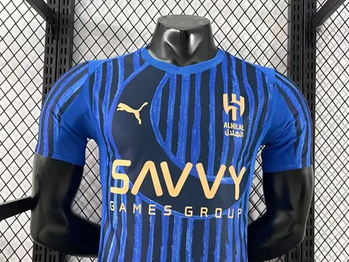 2025/2026 Versión Jugador Camiseta Local del Al-Hilal Saudi  — view 3