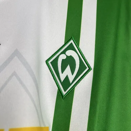 Maillot de football rétro domicile Werder Bremen 1996/1997 lande — view 5
