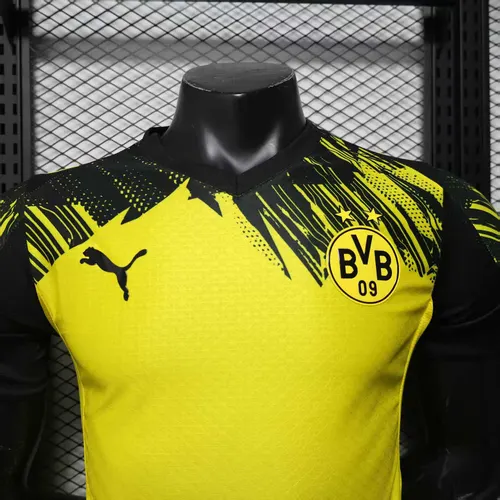 2025/2026 Player Version Dortmund Home Football Jersey   — view 3