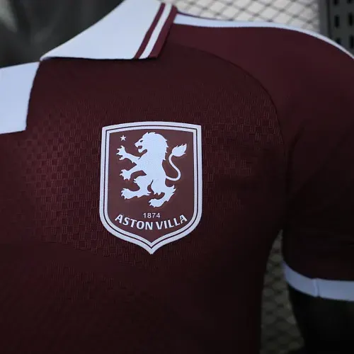 Versão Jogador Camisa de Futebol Aston Villa Casa 2026/2027   — view 5