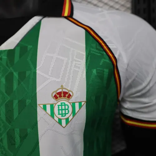 2025/2026 Player Version Real Betis Heim Fußballtrikot AAA fan-gradät — view 5