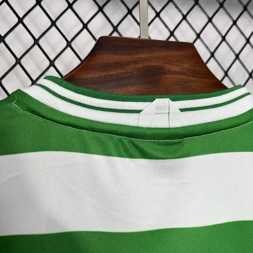 Camisa de Futebol Retro 1999/2000 Celtic Casa  — view 8