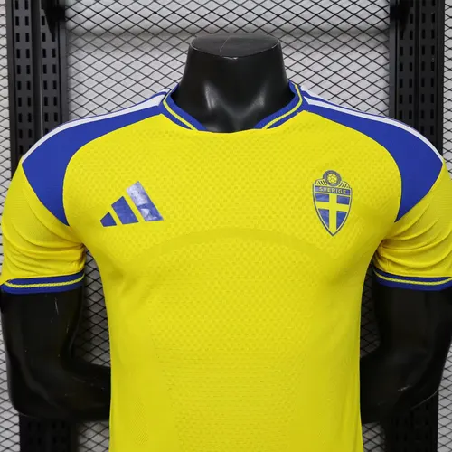 2026 Versión Jugador Camiseta Local de la Selección de Suecia   — view 3