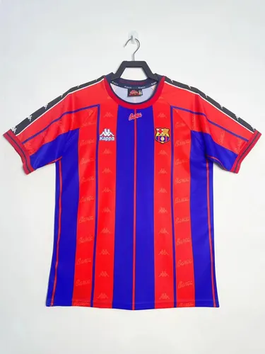 1997/1998 Retro Barcelona Heim Fußballtrikot  — view 1