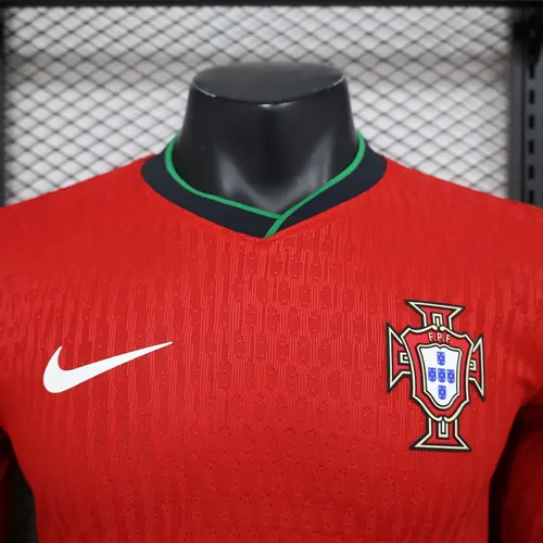 2024 Player Version Long Sleeve Portugal Home Football Shirt   — view 5