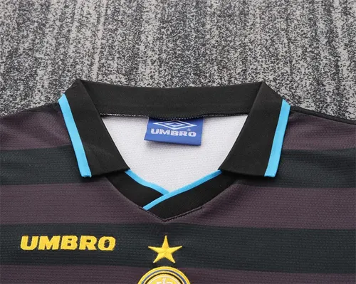 1997/1998 Retro Inter Milan Third Away Football Jersey  Kids Size — view 3