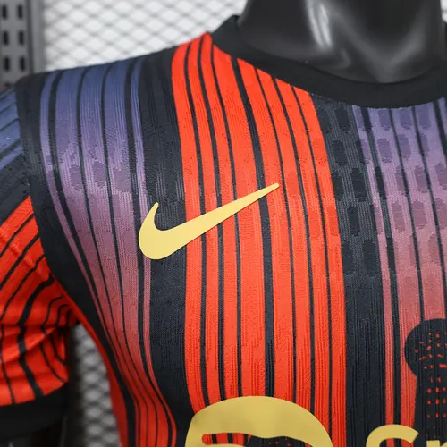 Maillot édition spéciale version joueur Barcelona 2026/2027 Orange Violet Football   — view 4