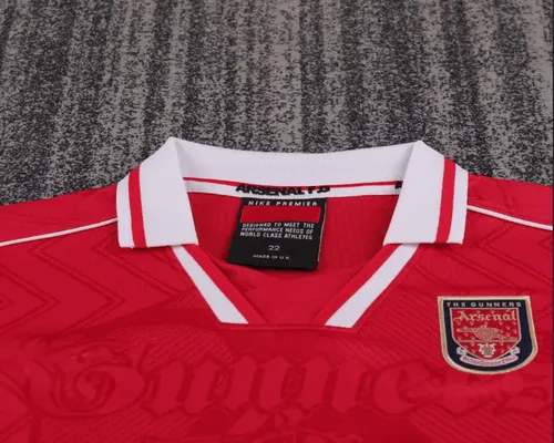 Maillot de football domicile rétro Arsenal 1996-1997  Taille Enfant — view 3